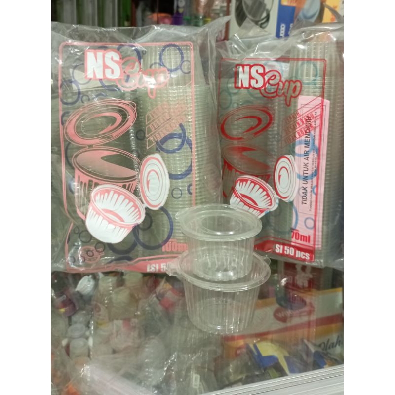 cup puding NS / cup jelly / cup tape / cup serbaguna