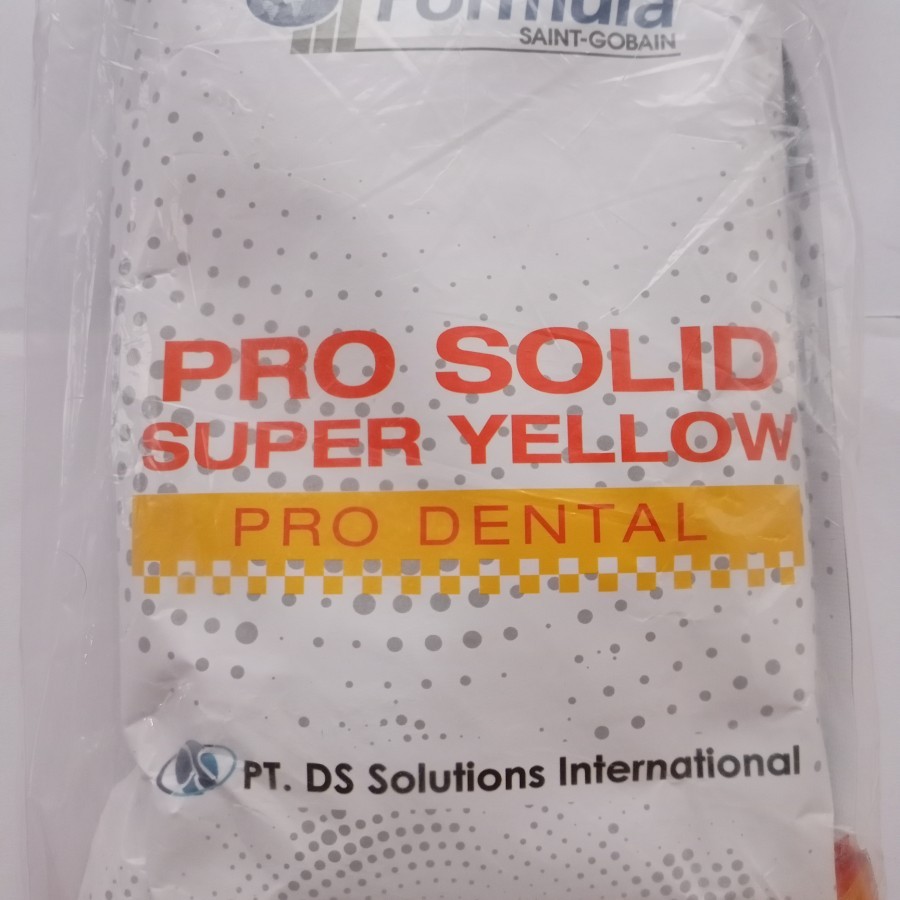 Gips Stone Kuning / Dental Stone Yellow Type III / Gips Kuning Tipe 3