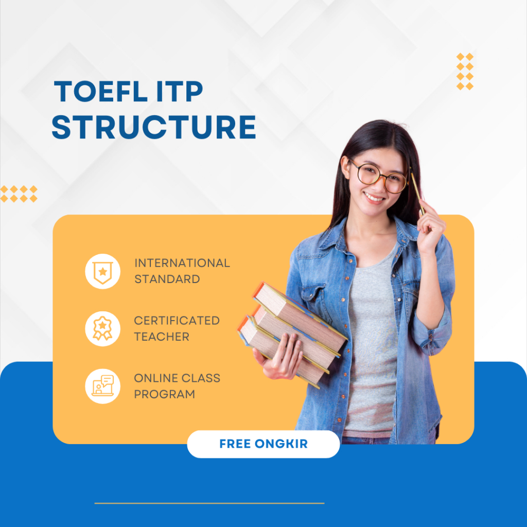 Kursus TOEFL ITP Structure Online Bersertifikat