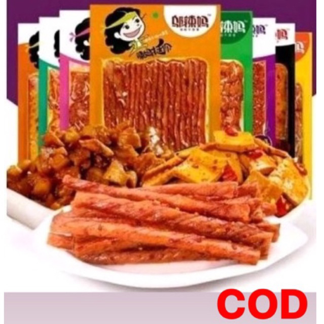 

[ HALAL ] Snack Latiao Wulama Strip Kembang Tahu