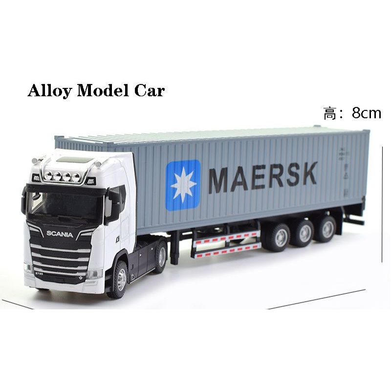 Diecast Truck Scania Miniatur truk 1:50