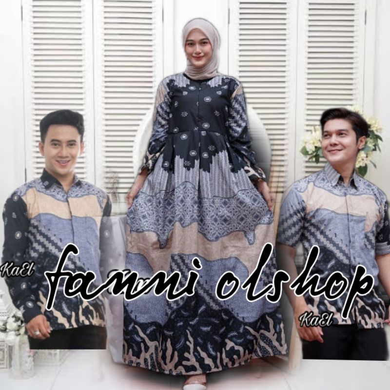 AKAR NAVI | BAJU BATIK COUPLE PASANGAN SIZE M L XL XXL