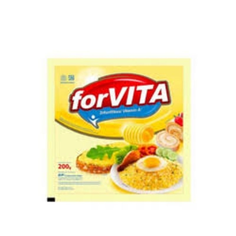 

margarin forvita kemasan sachet 200gram...