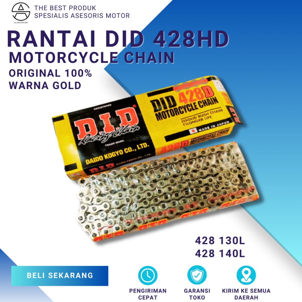 Paling Sesuai RANTE 428 GOLD DID HSBT RANTAI DID 428 RANTAI GOLD 428 RANTAI GOLD RANTAI GOLD DID 428