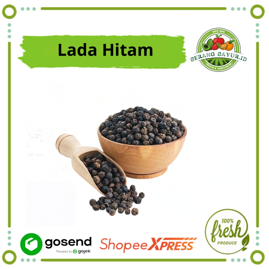 

[INSTAN SERANG] LADA HITAM 50 GR