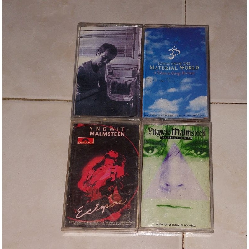 kaset barat BEN FOLDS-Rockin The Suburbs / A TRIBUTE TO GEORGE HARRISON / YNGWIE MALMSTEEN-Eclipse /