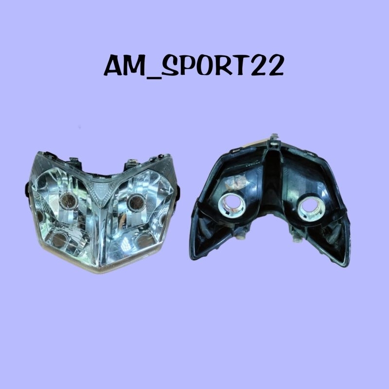 reflektor lampu depan headlamp Supra x 125 Batman ori