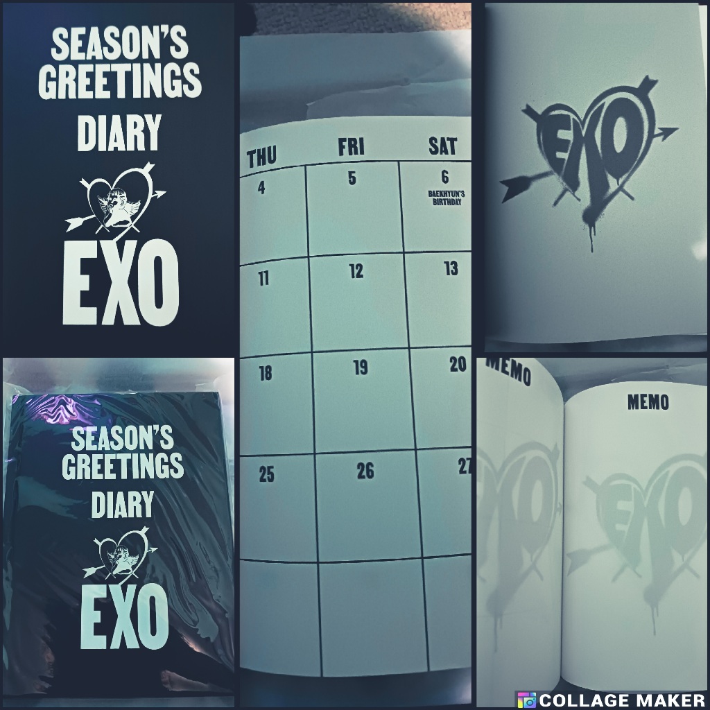 DIARY BOOK SEASON GREETINGS EXO 2023