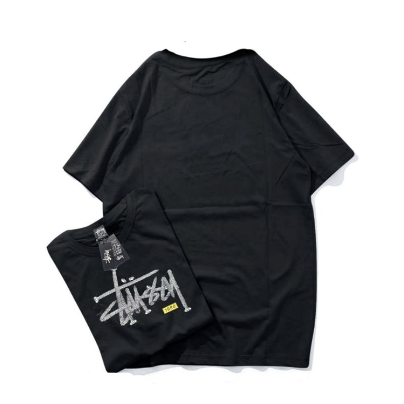 KAOS T-SHIRT STUSSY REGULER ORIGINAL / KAOS DISTRO