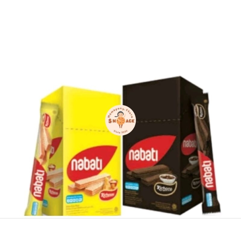 

Nabati Wafer Box - Isi 20bks x Netto @7gr