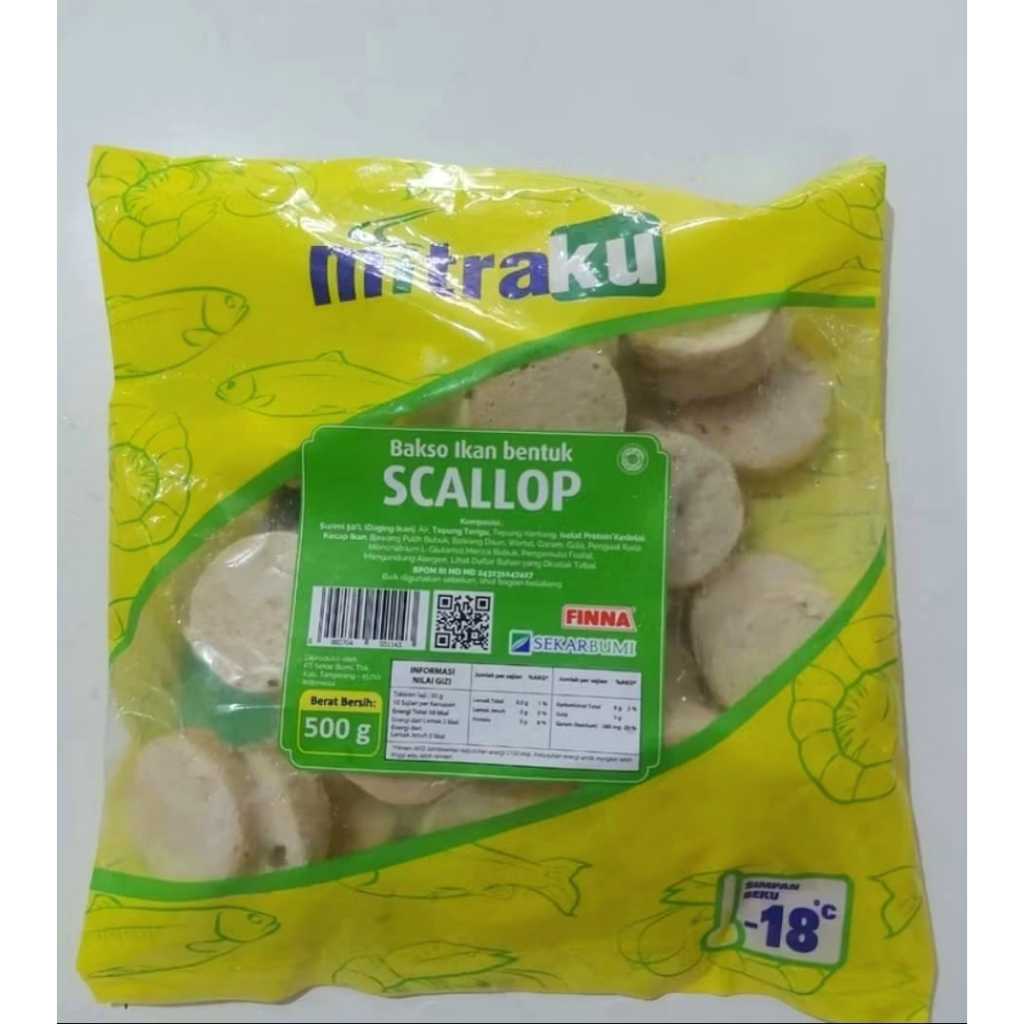 

MITRAKU scallop 500gr