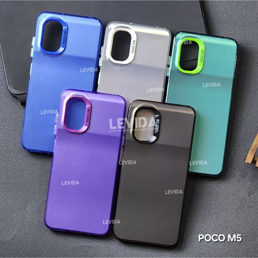 Poco M5 Silicone Case Casing Imd Case Hologram for Poco M5 SC-1