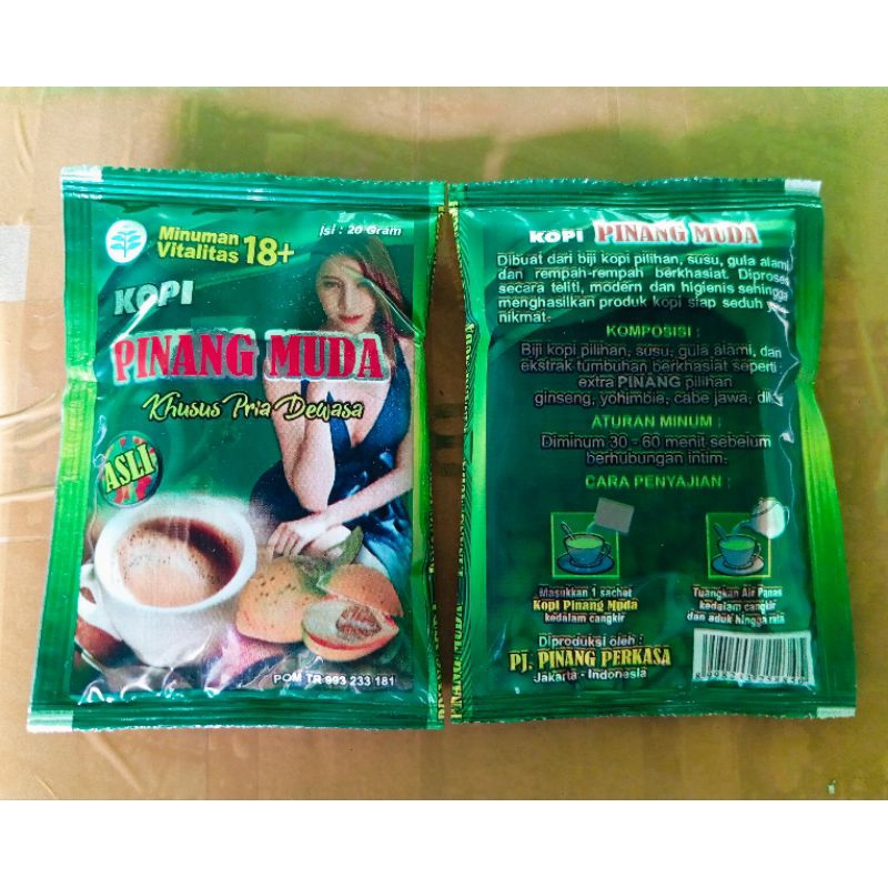

ecer kopi pinang muda original 100%
