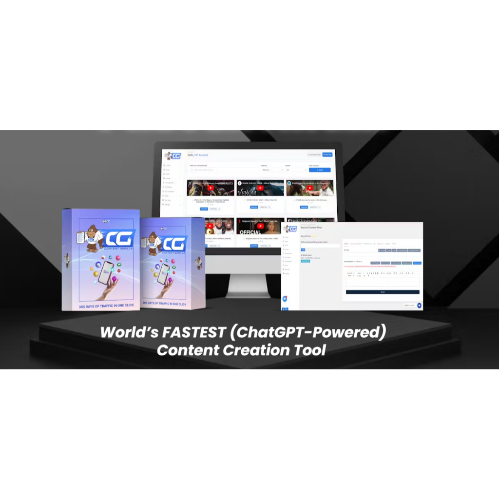 Content gorilla AI 2024 versi terbaru full garansi selama webnya aktif