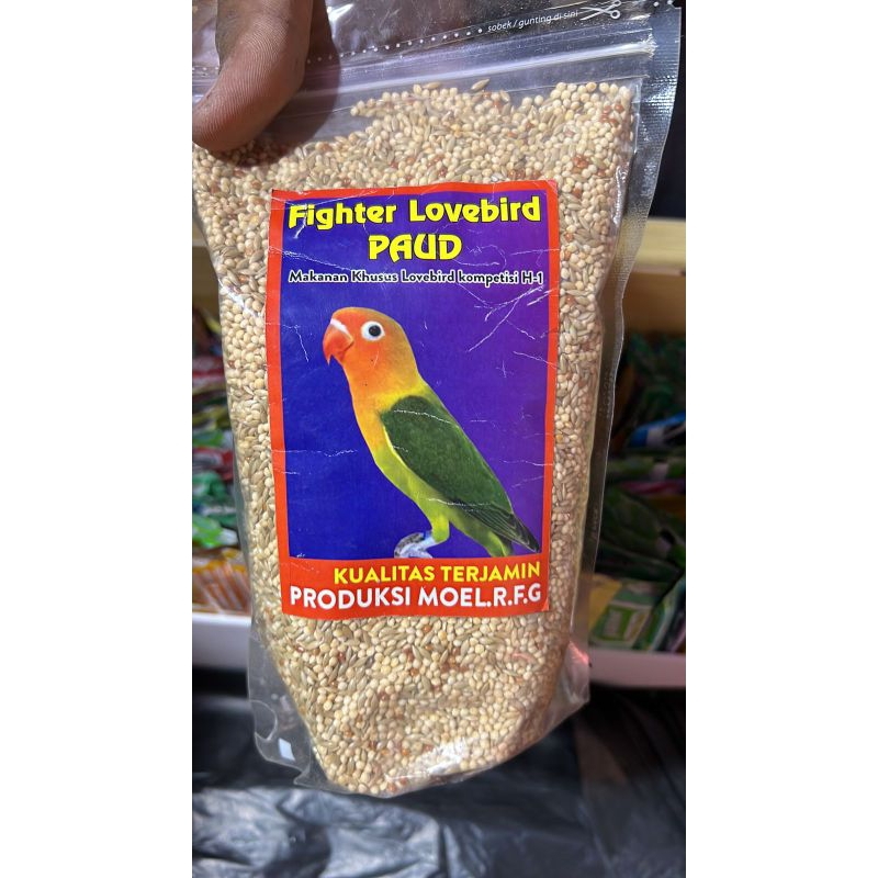 Jual pakan Fighter lovebird PAUD