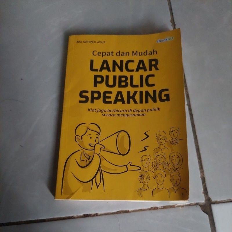 buku bacaan "cepat dan mudah lancar public speaking