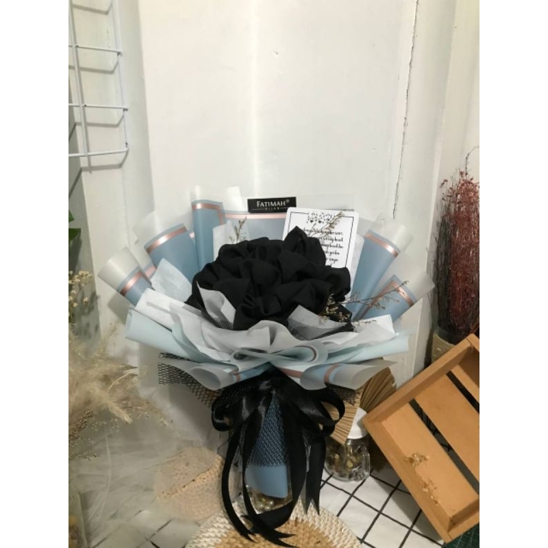 [STANDAR]Buket Hijab Bunga/ Bucket Balon Wisuda/ Bouqet Snack/ Buket Uang Ulang Tahun Bouqet/ Hadiah