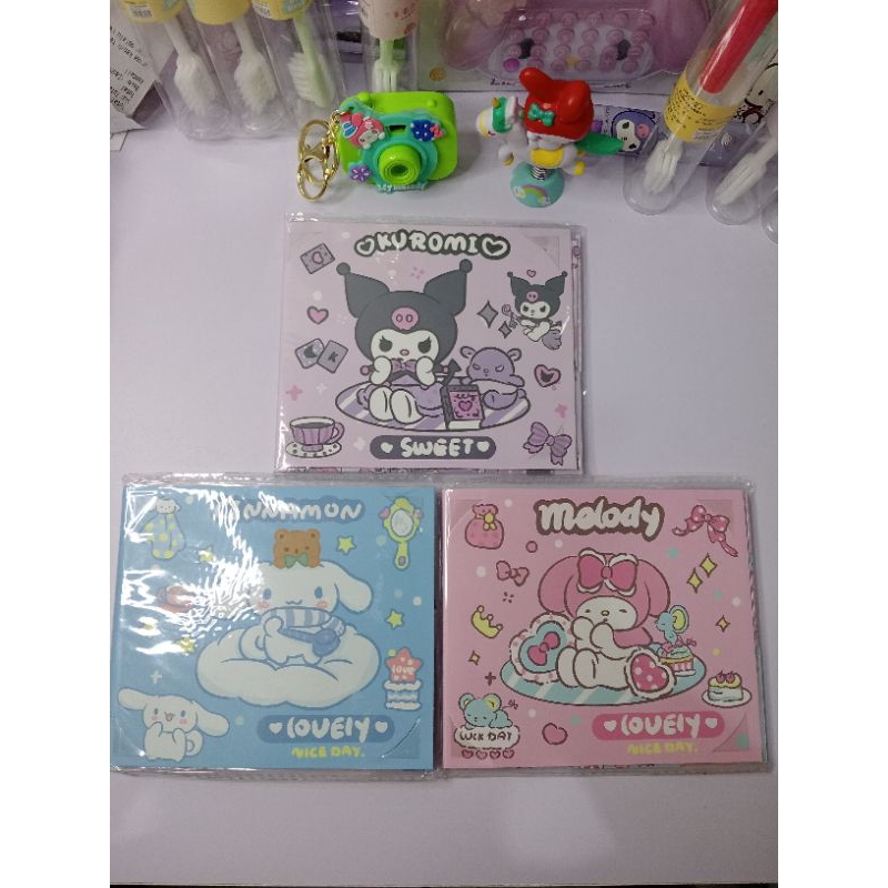 

Buku Stiker dan Notes Sanrio | Stiker Sanrio | Notes Sanrio