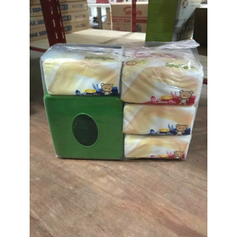 TISU CLEAN PLUS Tissue Pop Up FREE BOX