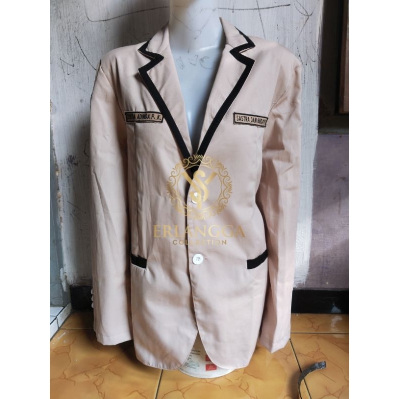 Almamater Sekolah Custom SD SMP SMA