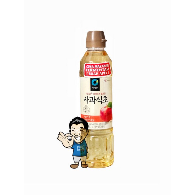 

Daesang Chung Jung One Apple Vinegar- Cuka Apel Korea- 500ml
