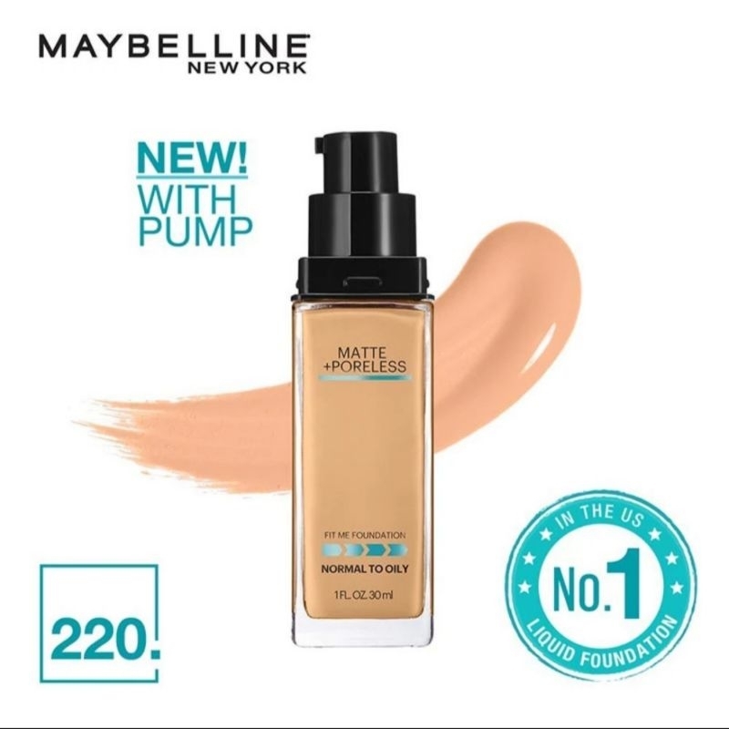 Maybelline Fit Me Foundation 220
