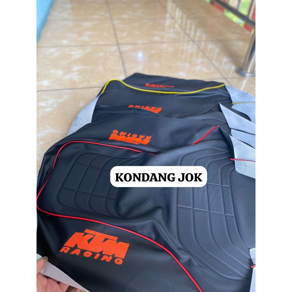 COVER/SRAUNG JOK RX KING KTM RACING-KULIT JOK RX KING BERKUALITAS