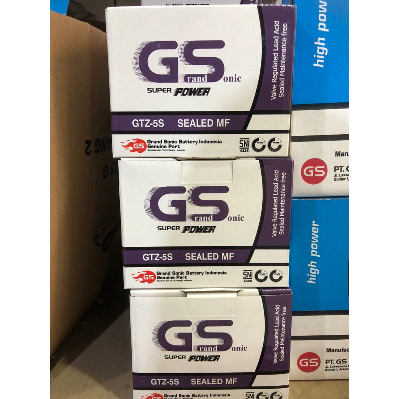 Aki Motor Matic Gs 5a Kering