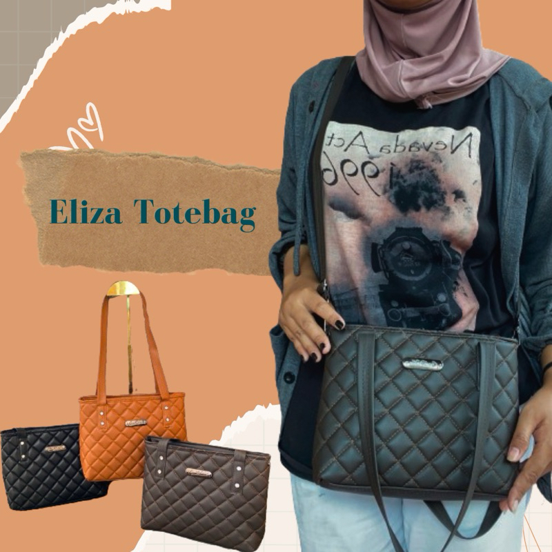 Eliza Bag Totebag Slempang wanita