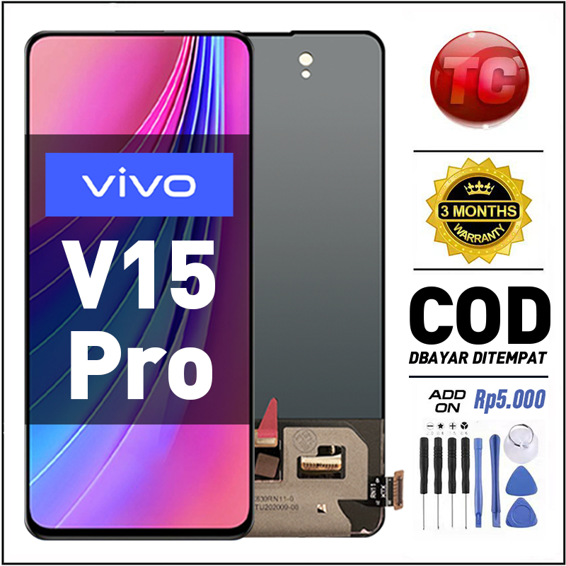LCD VIVO V15 Pro Original 100% Fullset Asli Ori Touchscreen Compatible For Glass Touch Screen Digiti