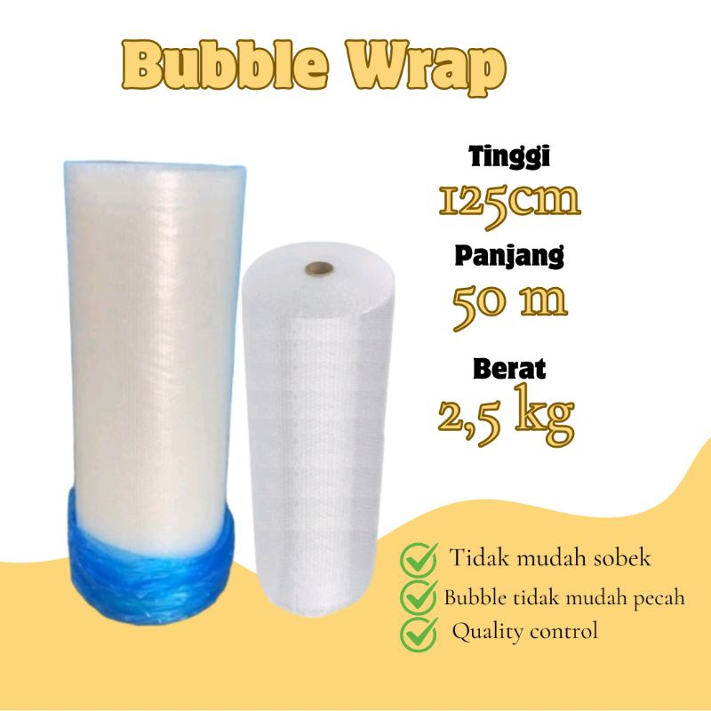 

Bubble Wrap 125cmx50mx2,5 kg Bubble Wrap Packing Online Shop Bubble Wrap Packing Roll Bubble Murah Sidoarjo Surabaya