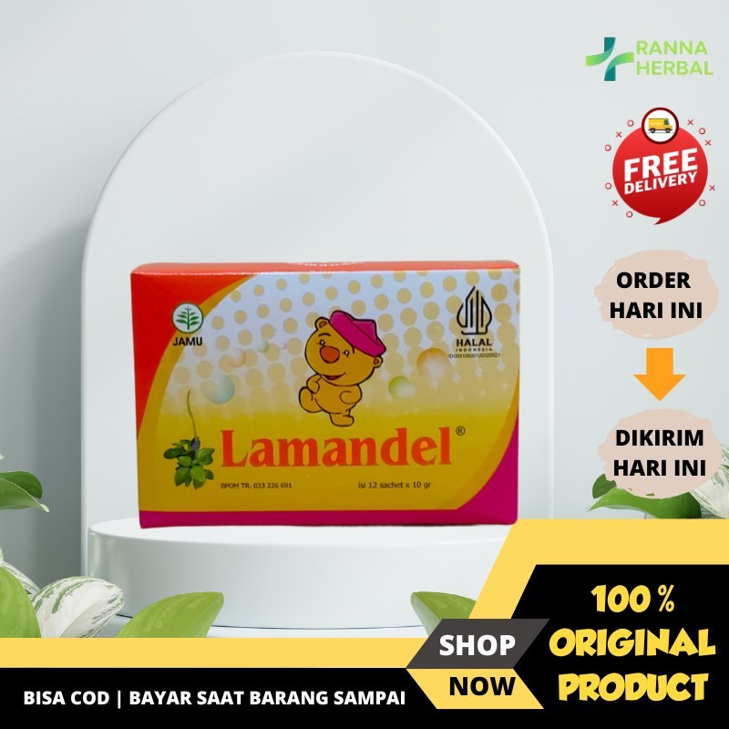 

Lamandel Obat Amandel Kemasan Kotak isi 12 Sachet