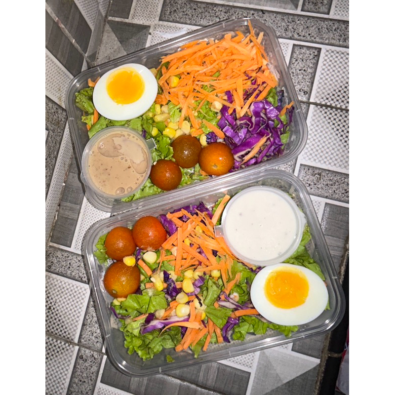 

Salad Sayur with egg