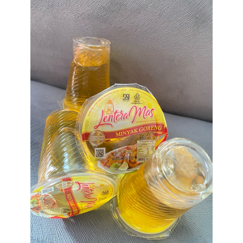 

Minyak Goreng Lentera Mas Kemasan Gelas