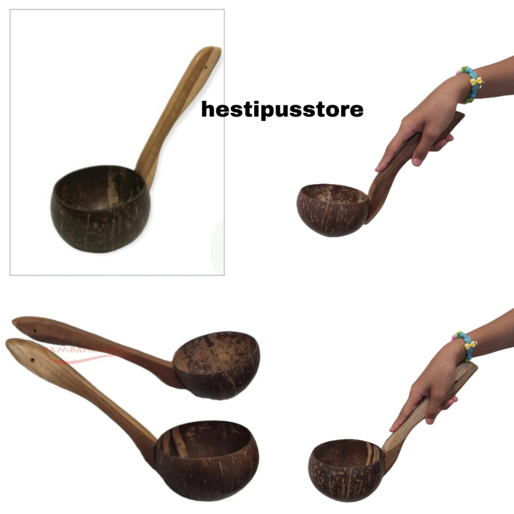 Gayung batok kelapa / Siwur batok kelapa / Gayung siraman batok kelapa