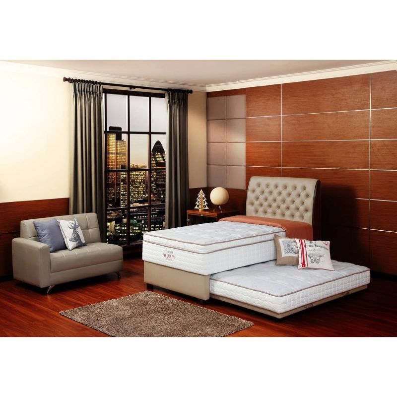SPRING BED 2 IN 1 MINIMALIS SPRING BED TERBARU SPRING BED GUHDO ORI