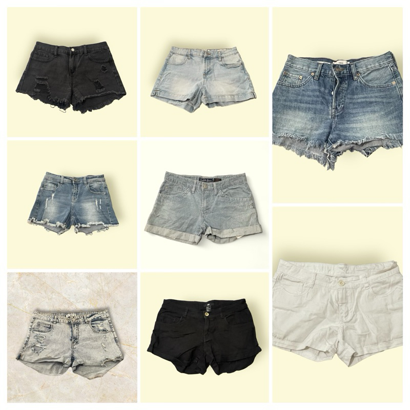 Preloved Hotpants Jeans Brand & No Brand