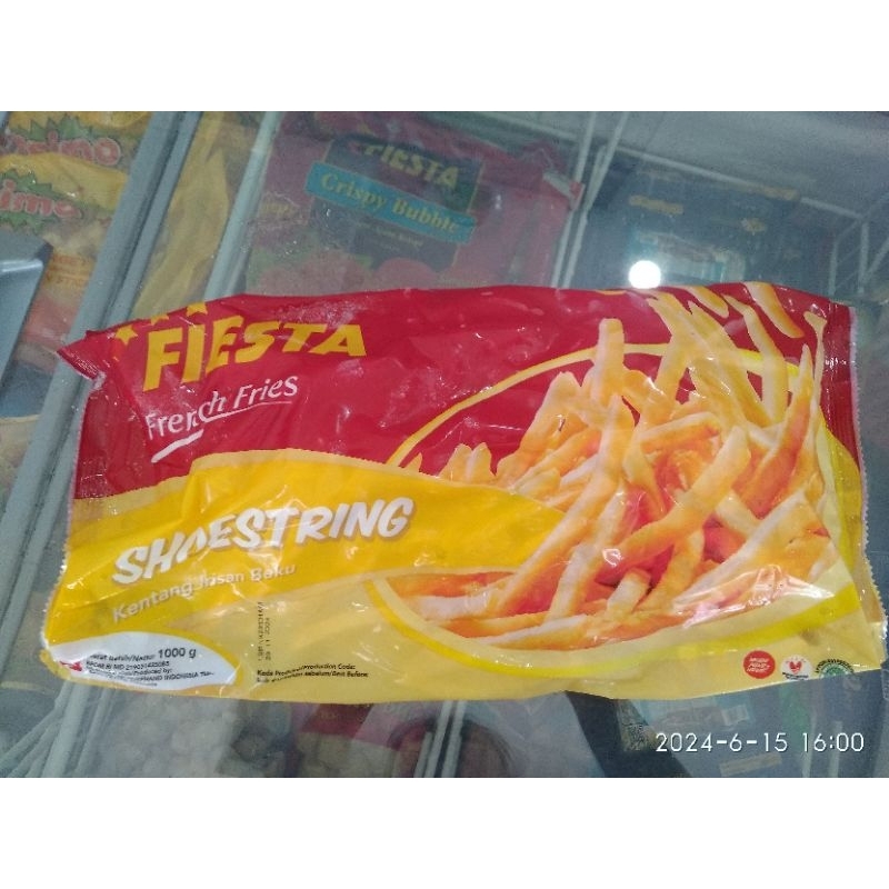 

(Instan only) Kentang goreng fiesta 1000gr