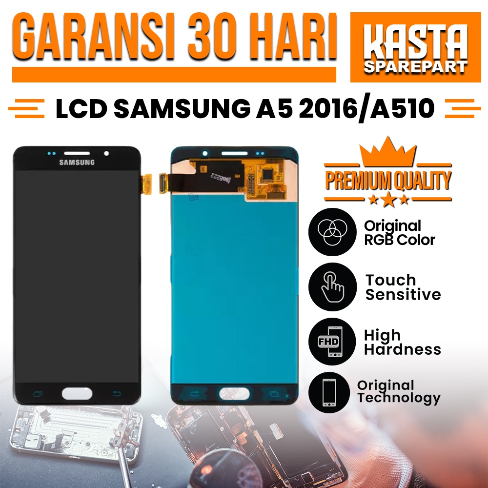 【LCD ORIGINAL】LCD SAMSUNG A5 2016 / A510 LCD FULLSET TOUCHSCREEN KUALITAS ORI 100%