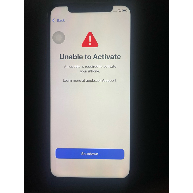 iPhone Xs Minus lock icloud & ic baseband