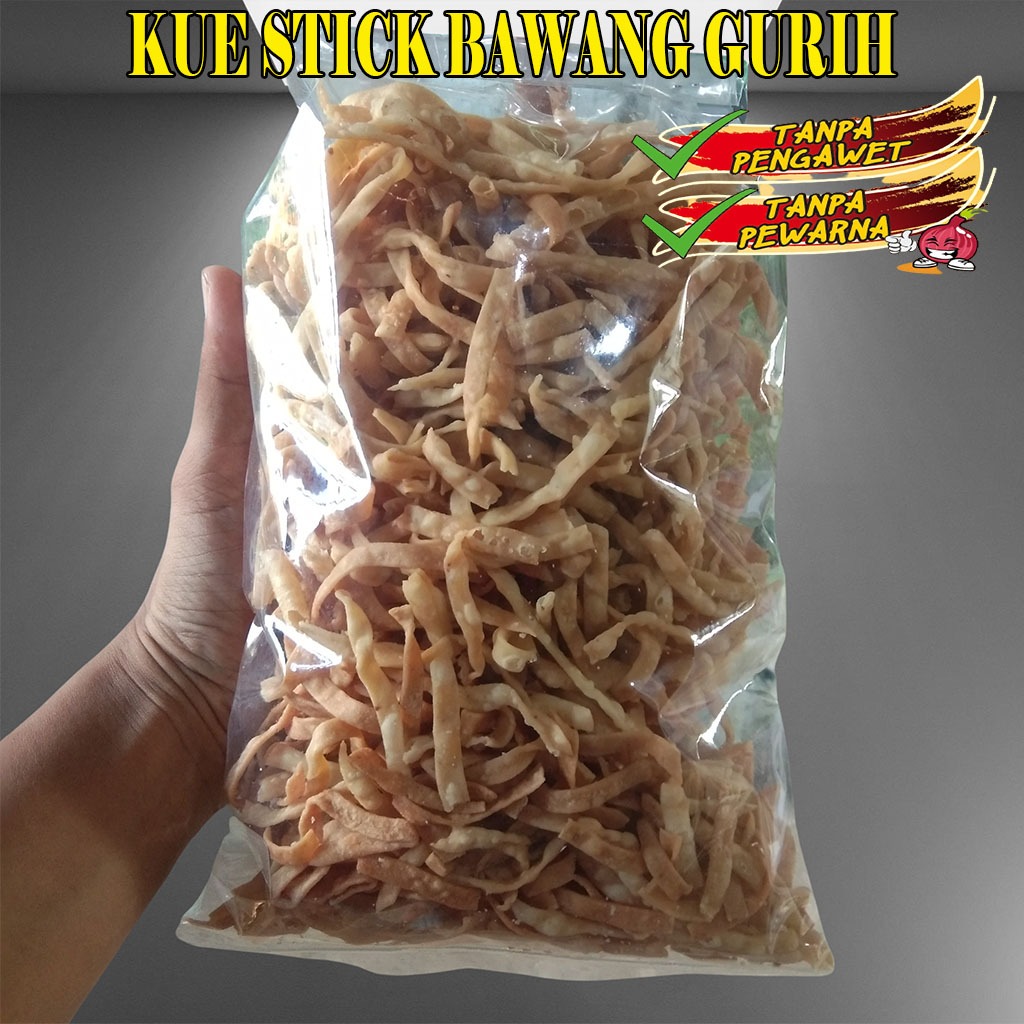 

Stik Bawang Kue Cemilan Makanan Ringan 500 Gram