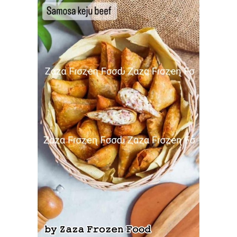 

Sambosa Beef Cheese isi 10pcs Kemasan Frozen