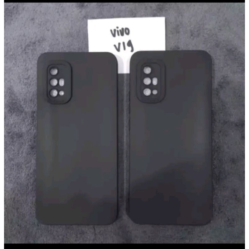 CASE / Casing Pro Camera Vivo V17 / V19 / Y19 Slicon Full Black
