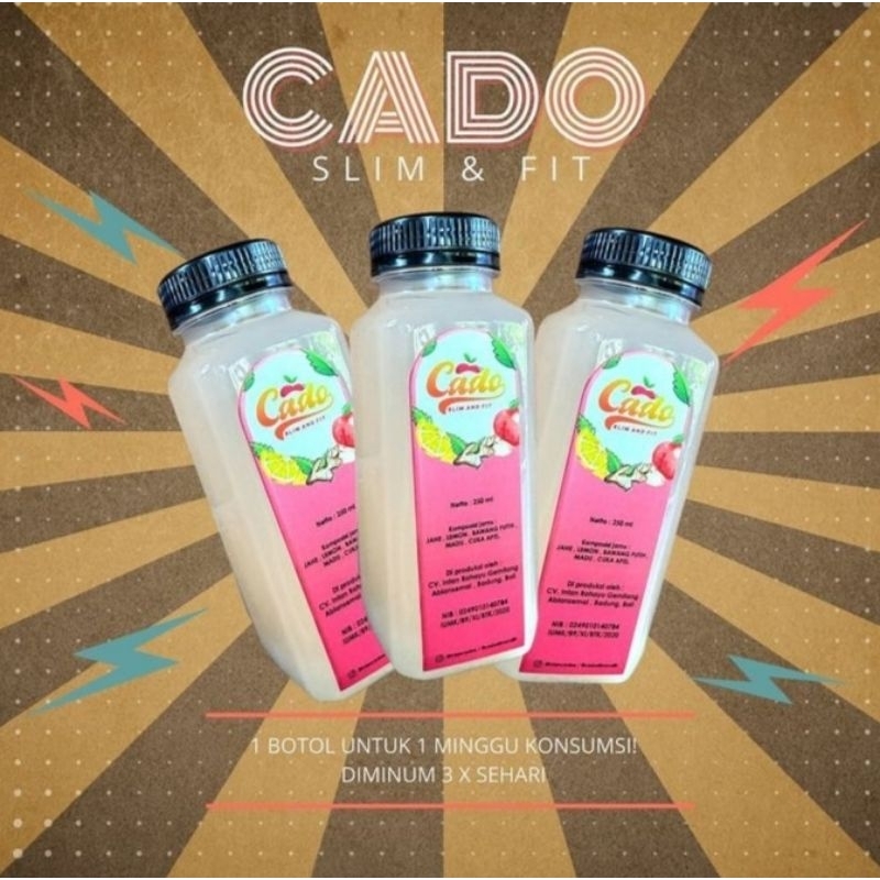 

jamu herbal cado slim & fit