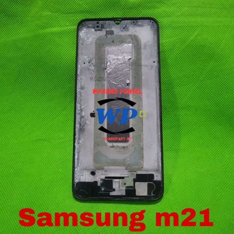 FRAME LCD DUDUKAN LCD SAMSUNG M21 M215 ORI COPOTAN NORMAL