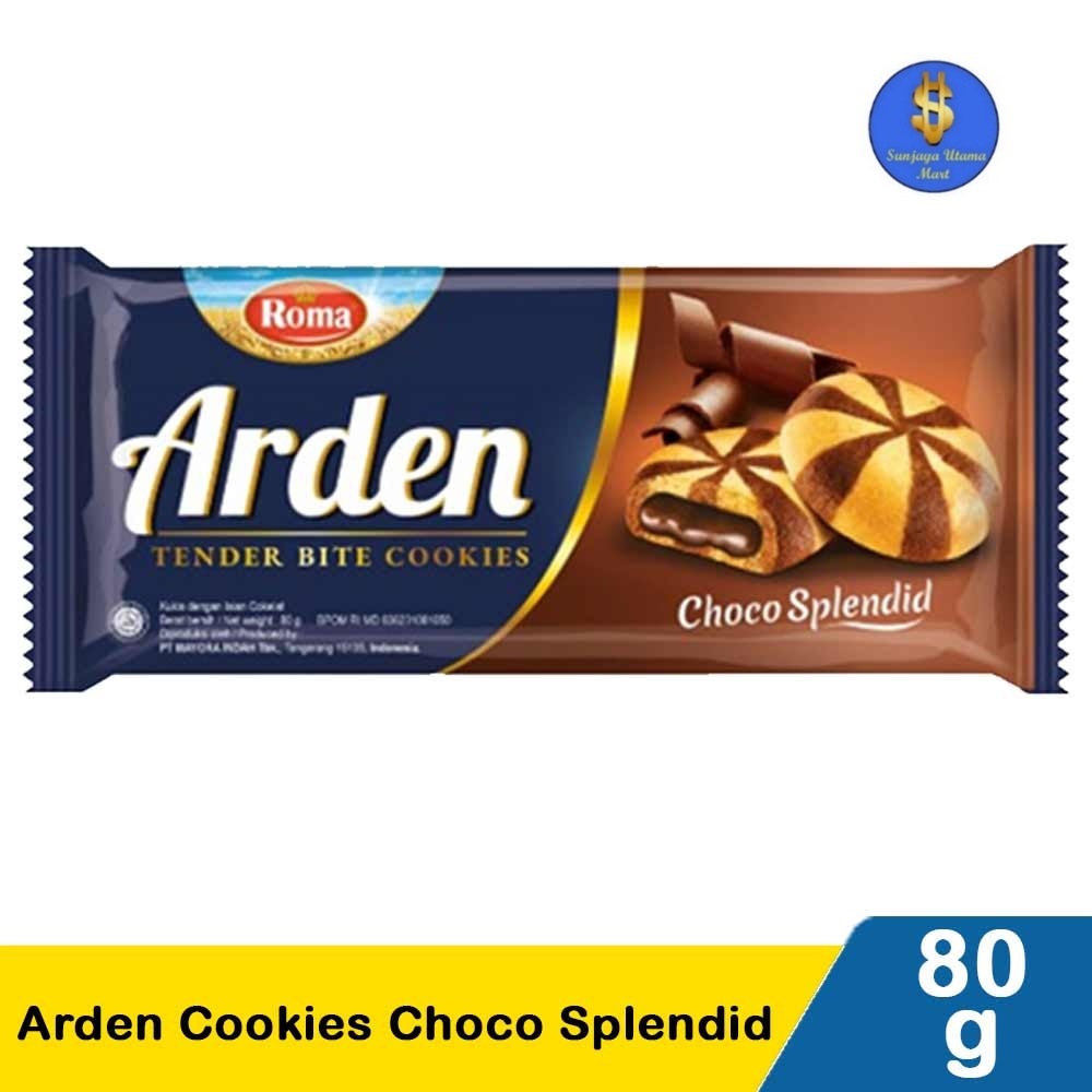 

Biskuit Roma Arden Kukis Isi Cream Coklat 80gr-Arden Roma Cookies