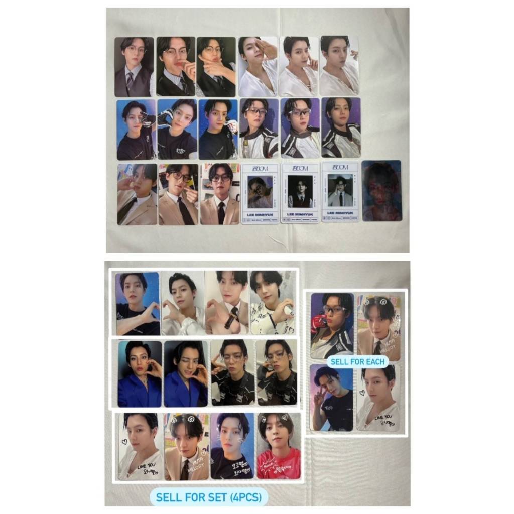 BTOB Minhyuk Huta BOOM Solo Album Photocard POB Benefit