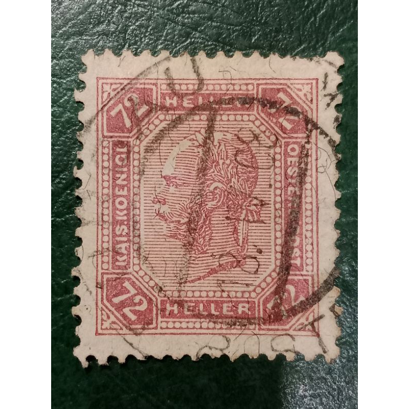 

Prangko Austria 72 Heller Tahun 1906 USED