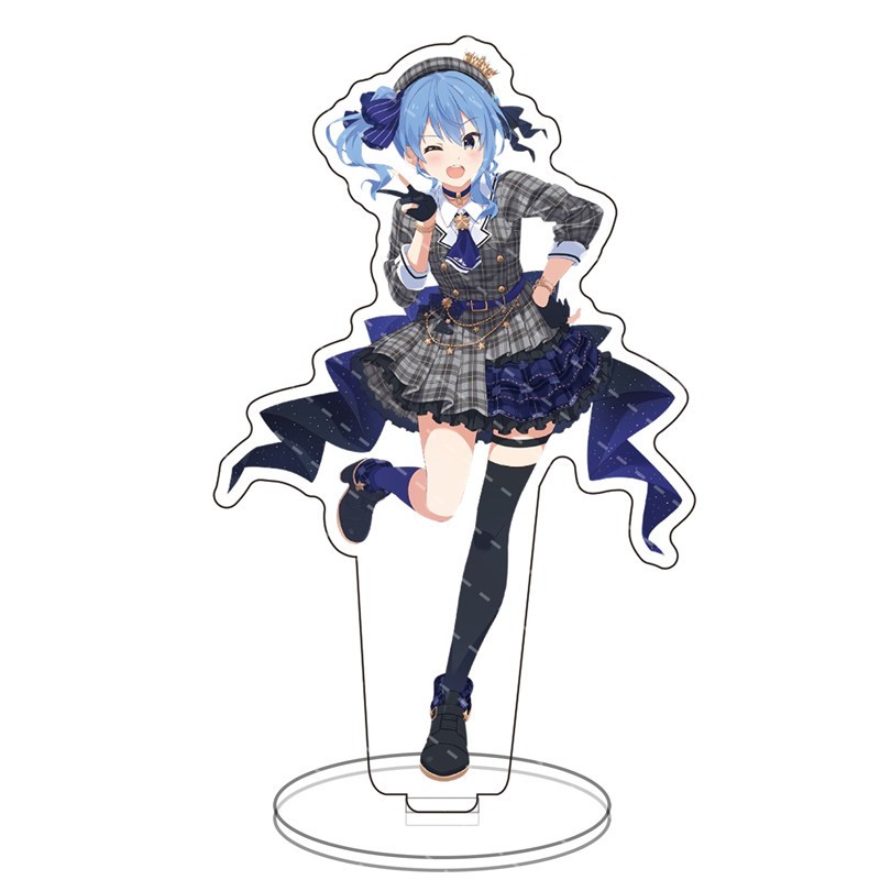 Standee Akrilik VTuber Hololive Figure Acrylic 15cm Transparan Koleksi Figur Pajangan Anime High Qua