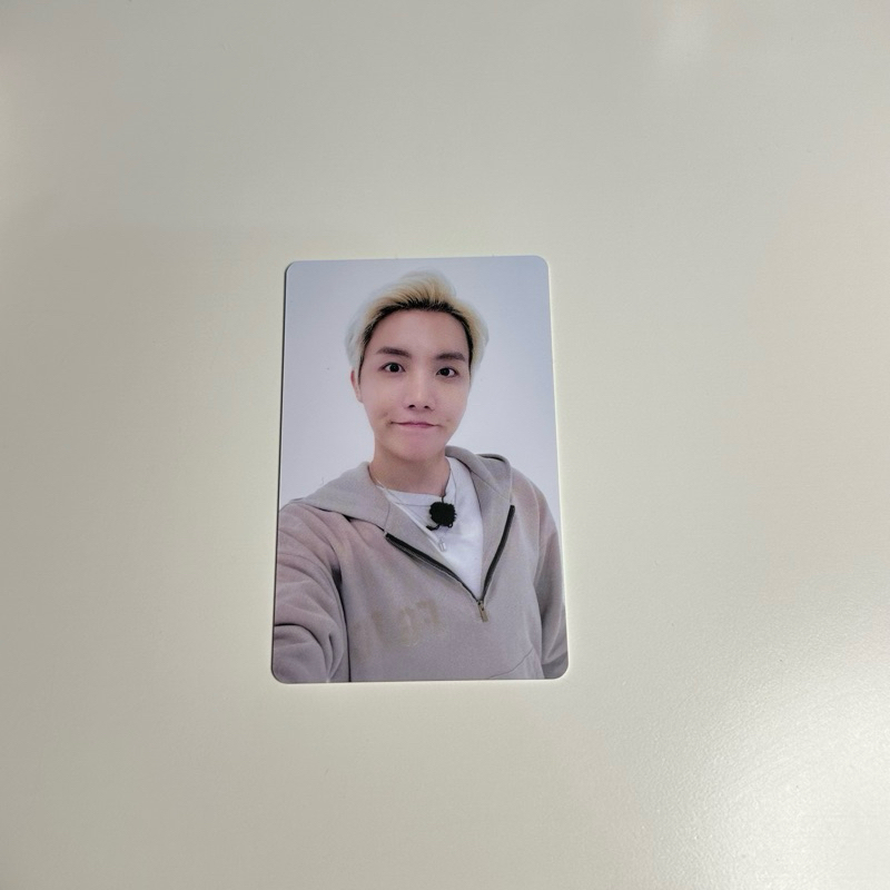 [READY STOCK] j-hope jhope hoseok BTS hybe insight official visitor butter lucky draw photocard